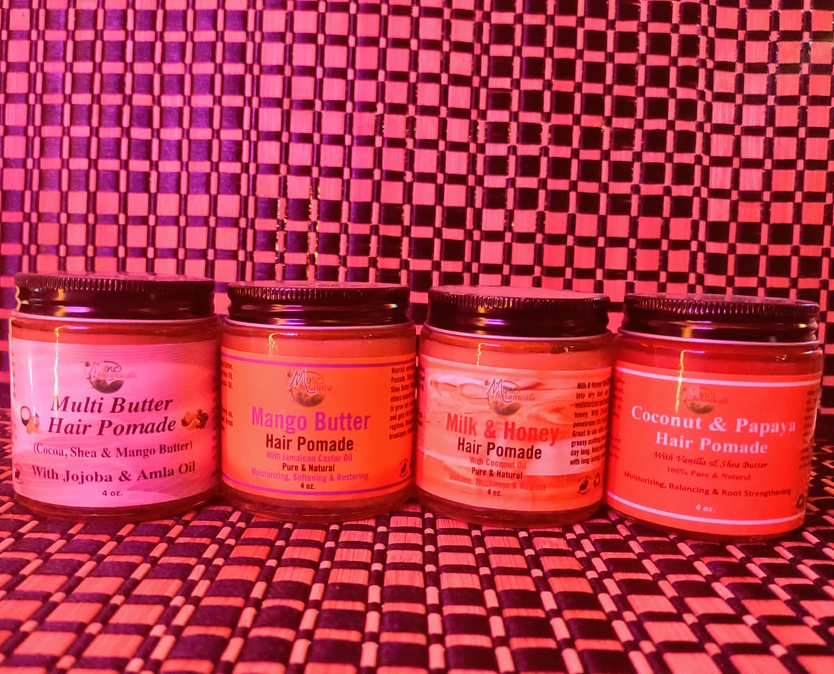 Hair Pomade Black Seed With Alma And Macadamia